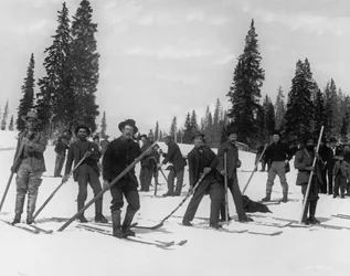 Eine Skibrigade